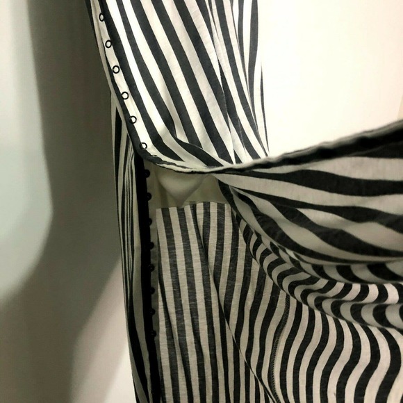 Talia Hancock Bodycon Dress Sleevelss Side Button - Picture 4 of 7